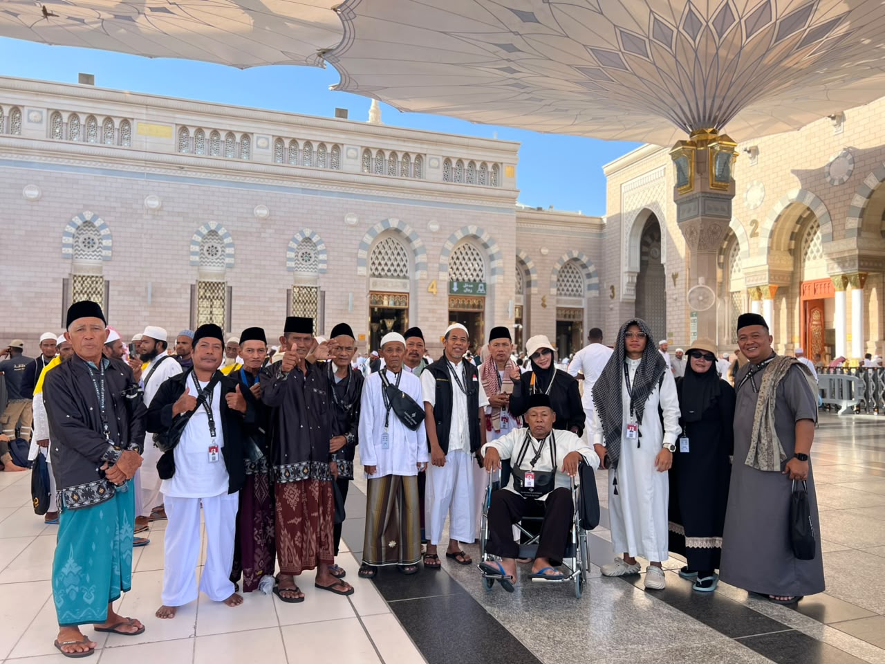 Kunjungan Raudhah Jamah Laki Laki